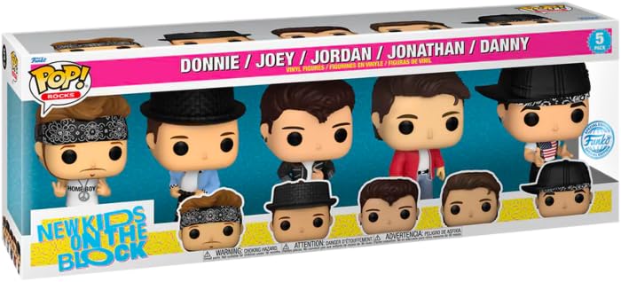 New Kids on the Block フィギュア 5体セット Amazon.com: NKOTB Funko POP! New Kids on The Block Band 5